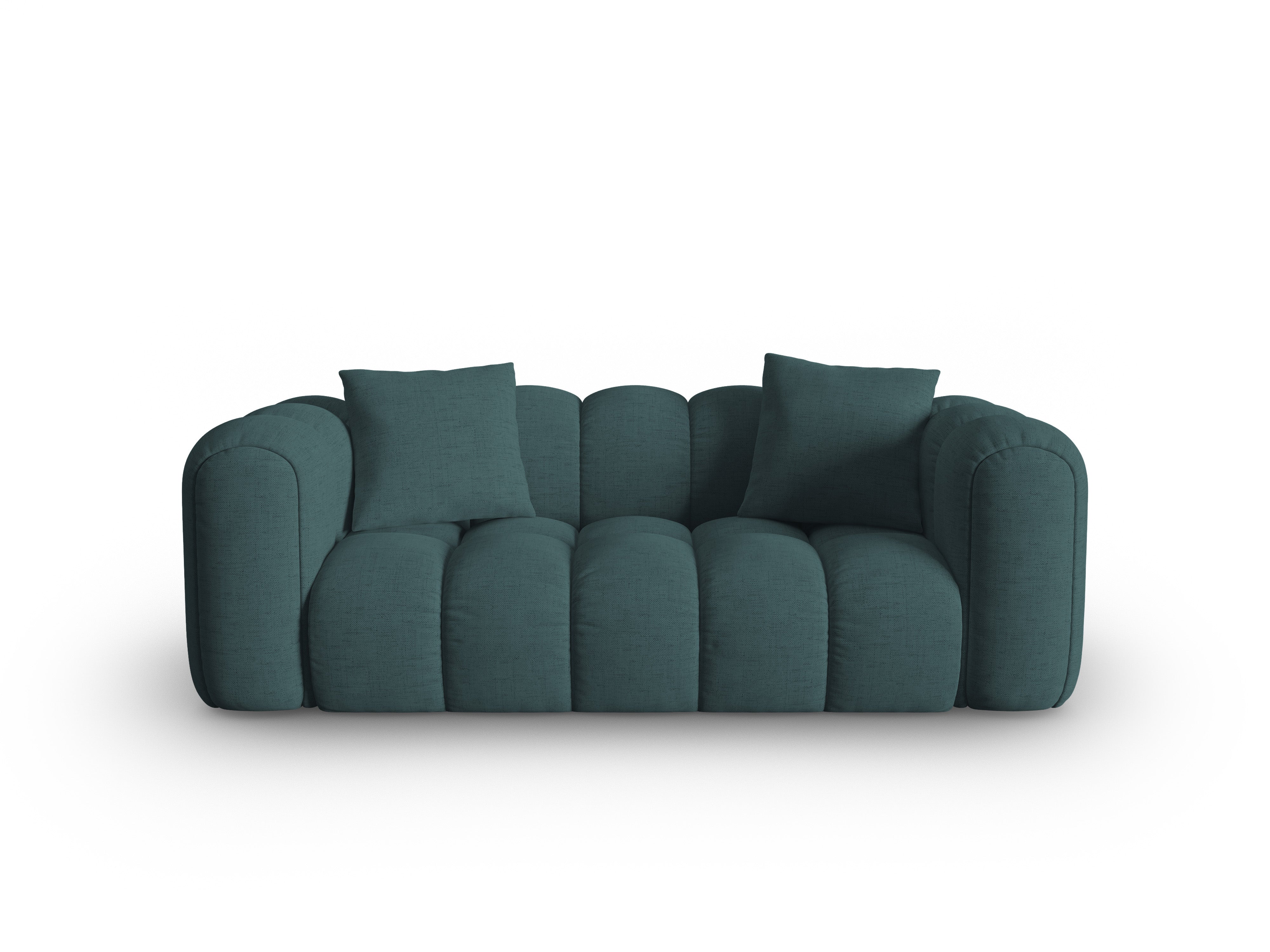 3-seater Sofa ASTRO turquoise chenille