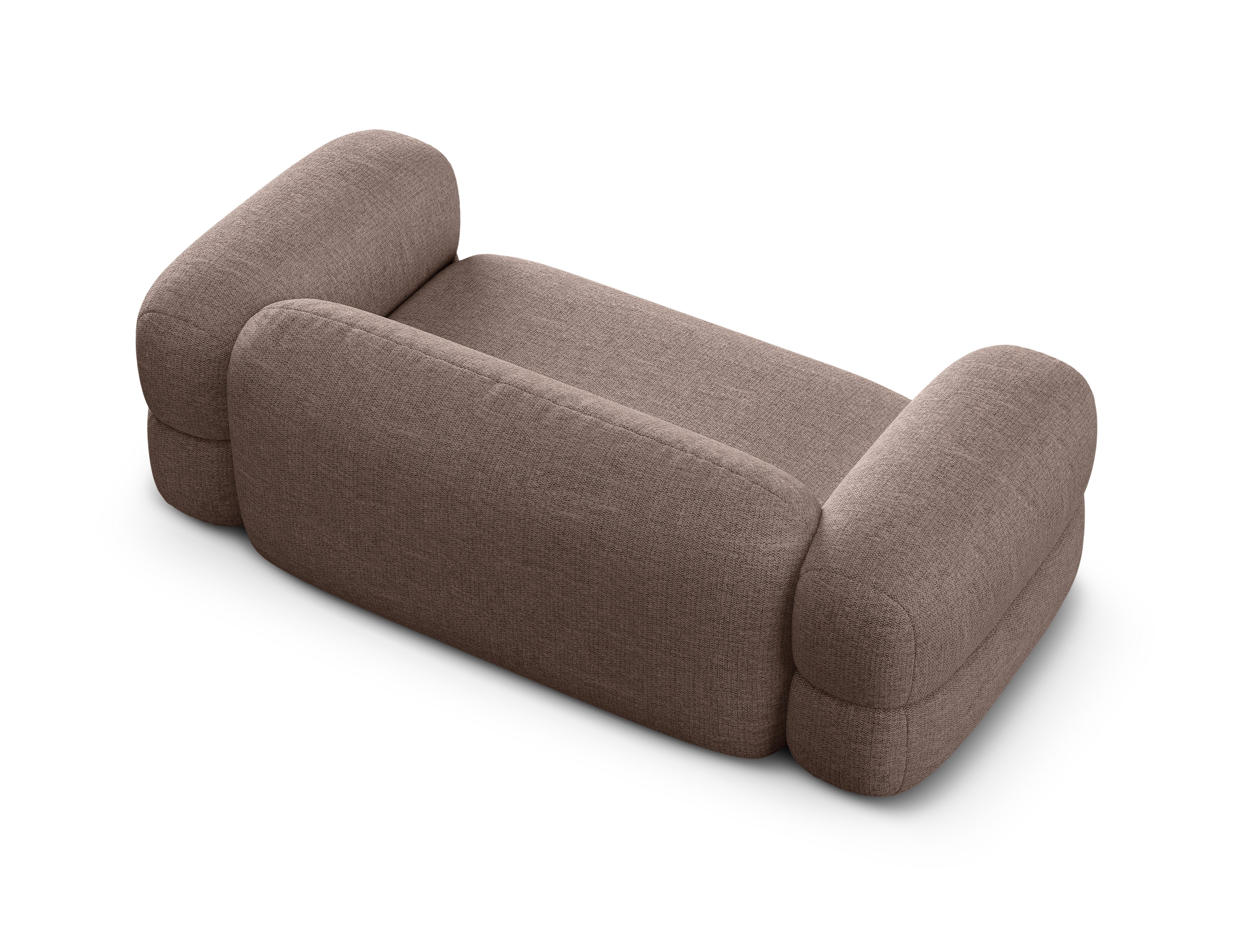 3-seater Sofa ROGER cappuccino chenille