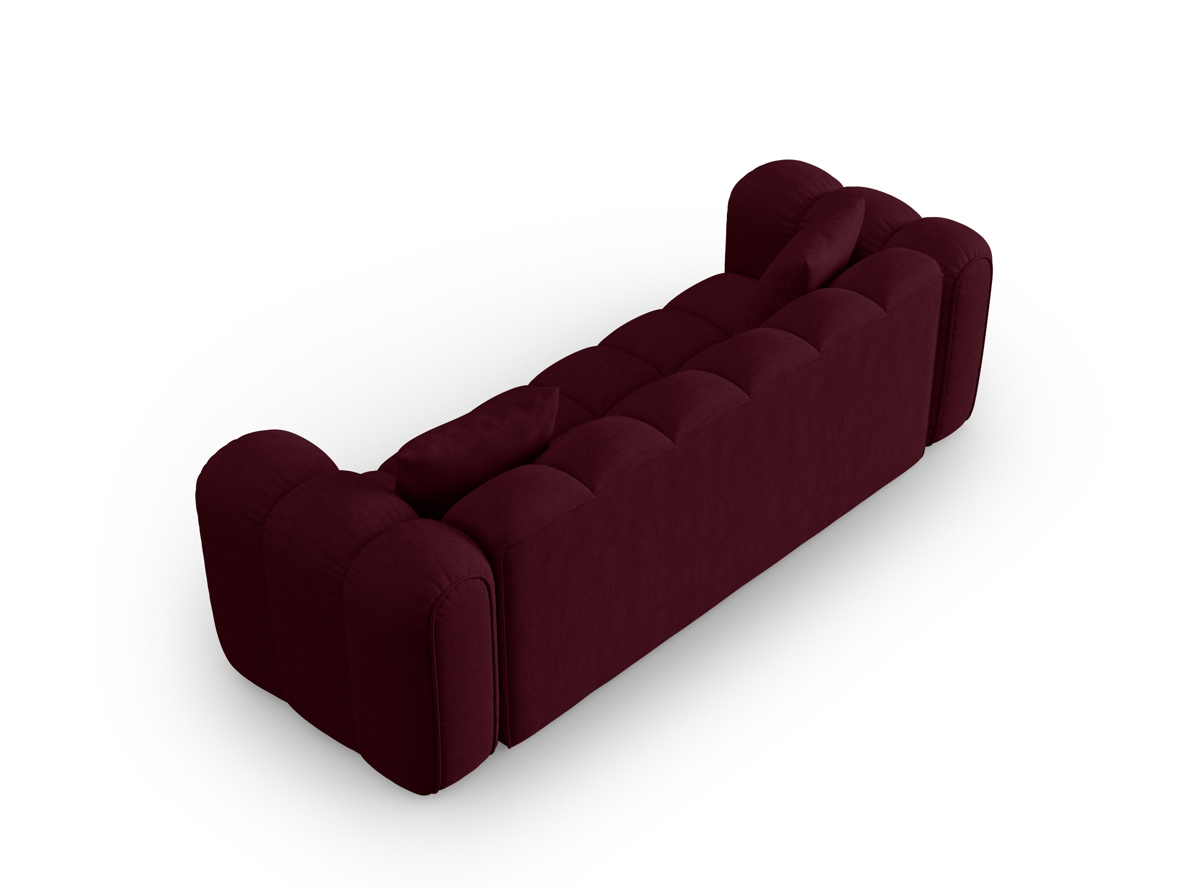 Sofa 4-persoons ASTRO bordeaux szenil