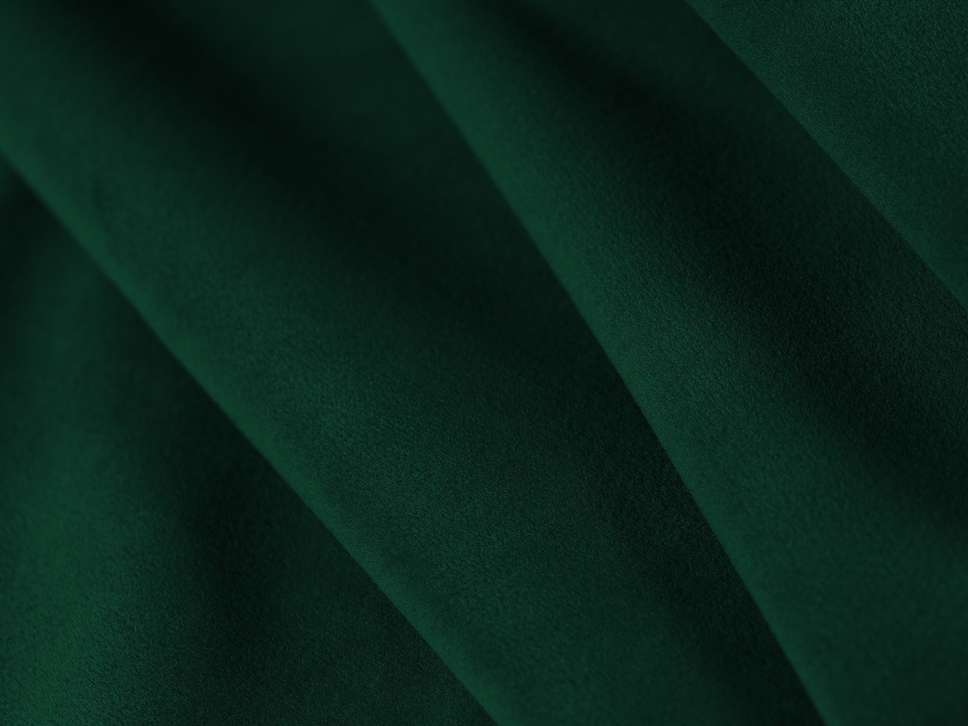 Sofa van fluweel voor 4 personen ASTRO donkergroen