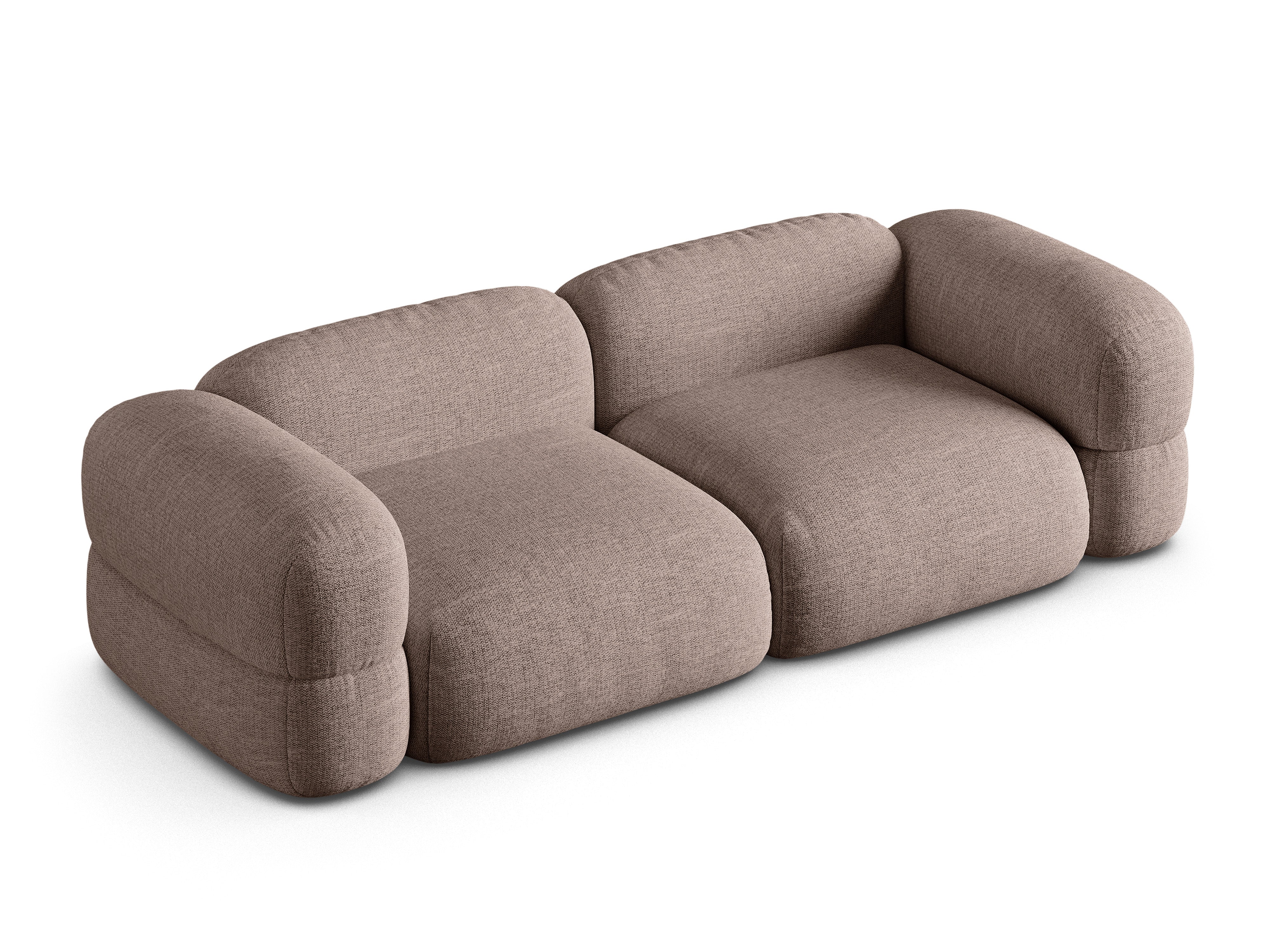 Sofa 4-persoons ROGER cappuccino szenil