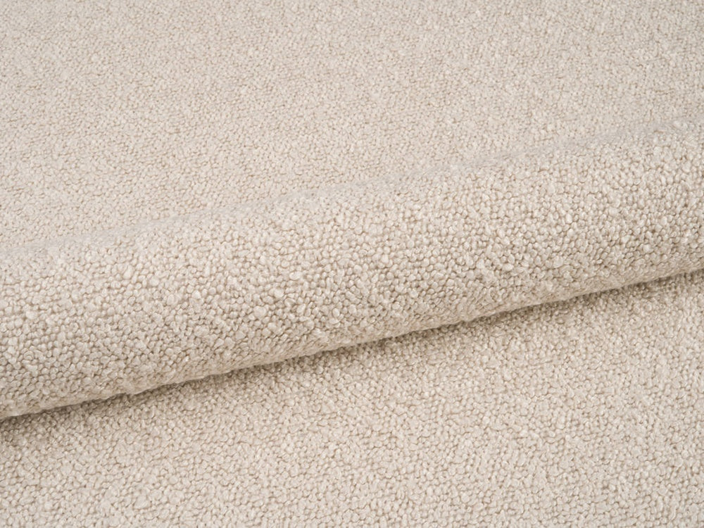 Fauteuil in bouclétstof LOLA beige