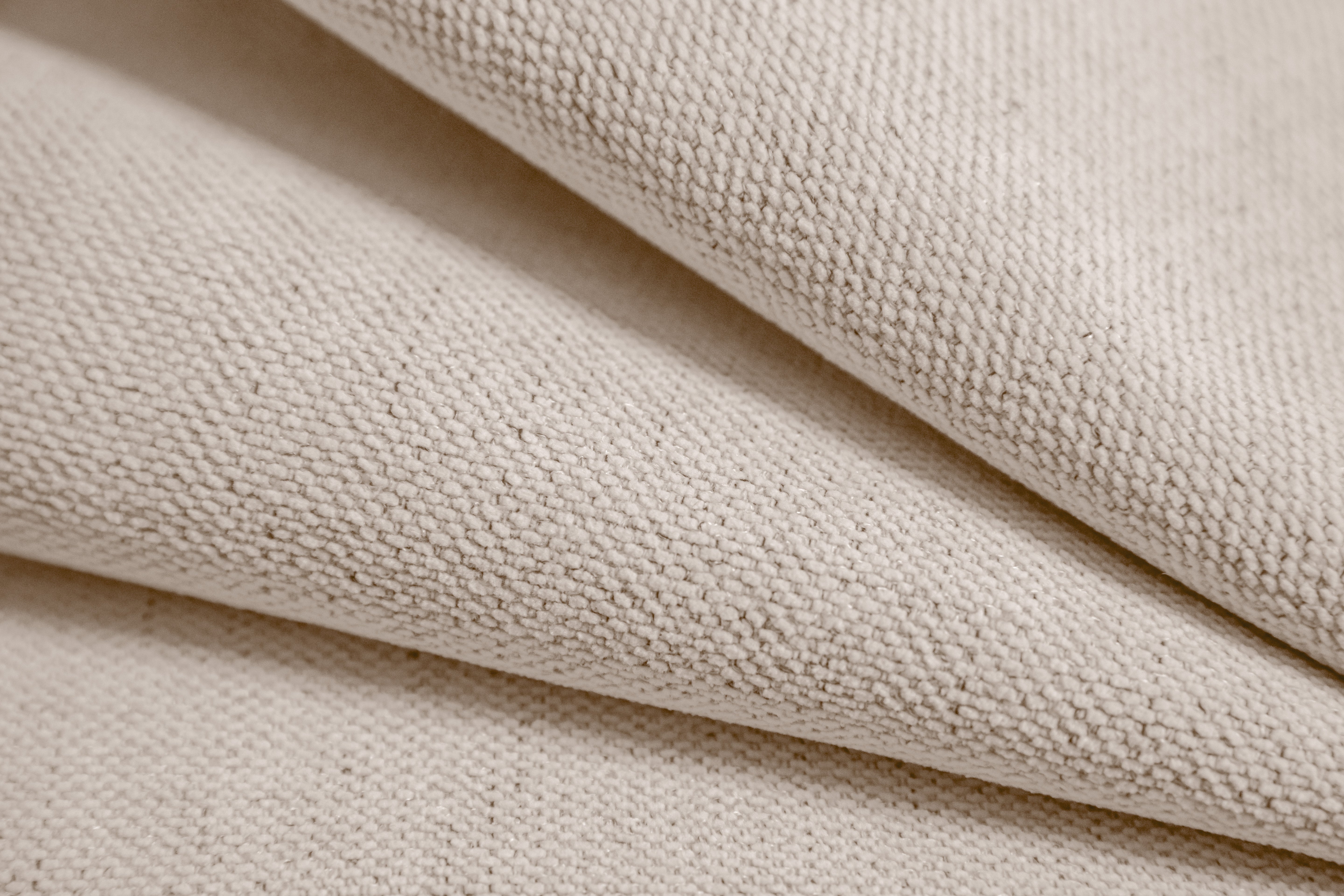 Left-facing open corner sofa ASTRO beige chenille