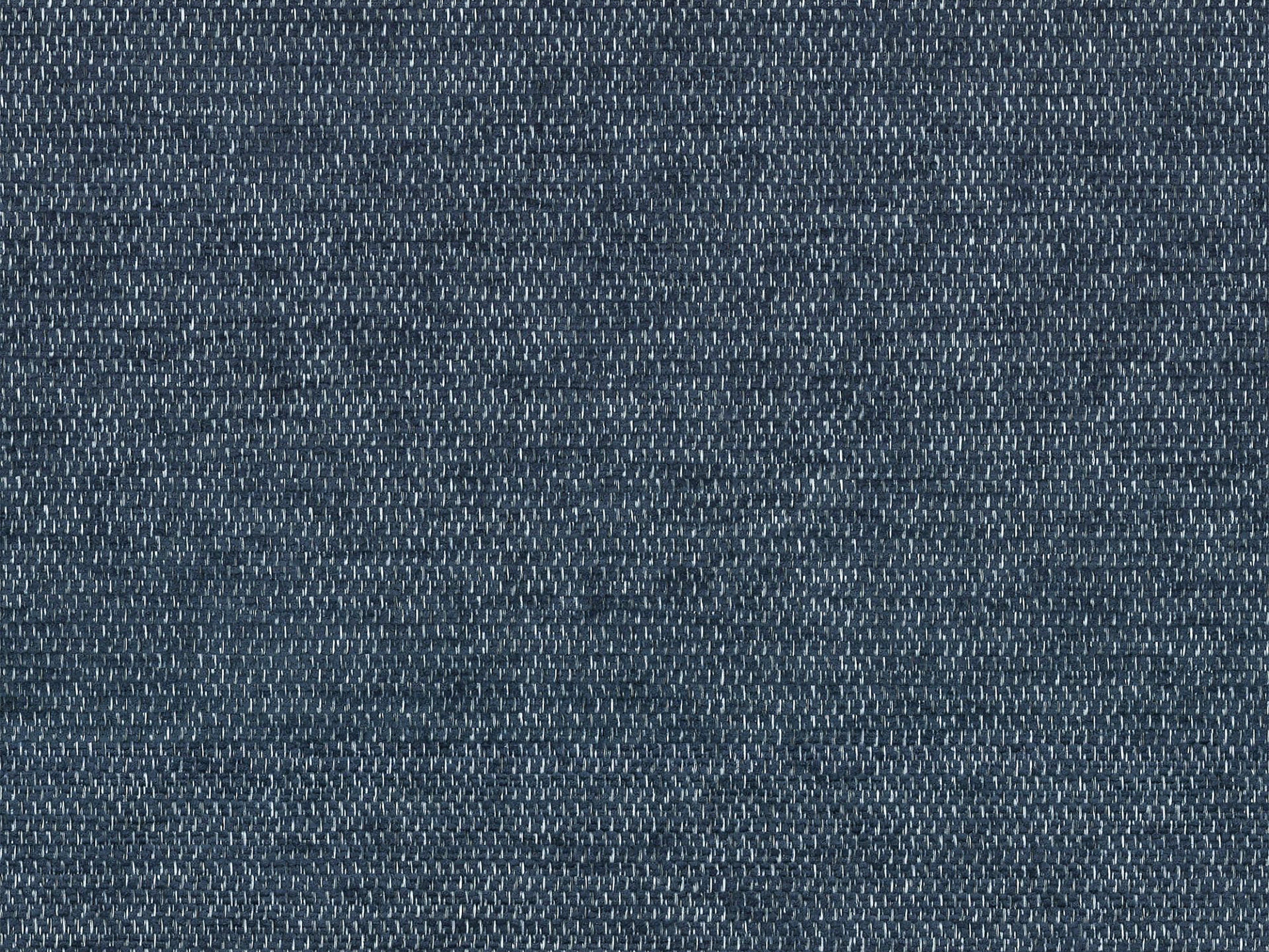 Rechthoekige hoekbank ROGER donkerblauw chenille