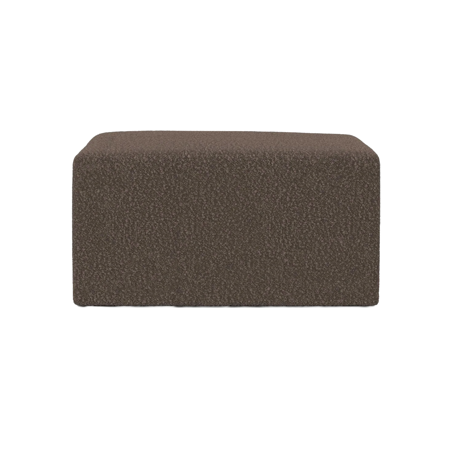 Modulair Sofa TORI - Bruine Boucle Poef