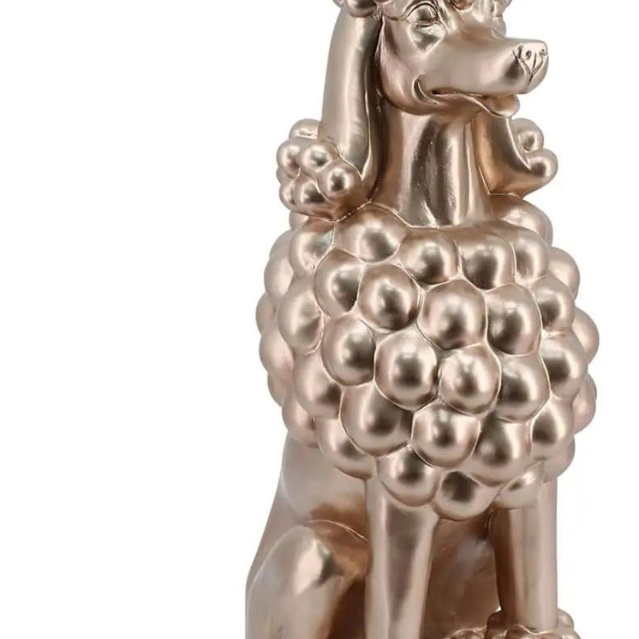 Stolik POODLE szampański złoty Richmond Interiors Eye on Design