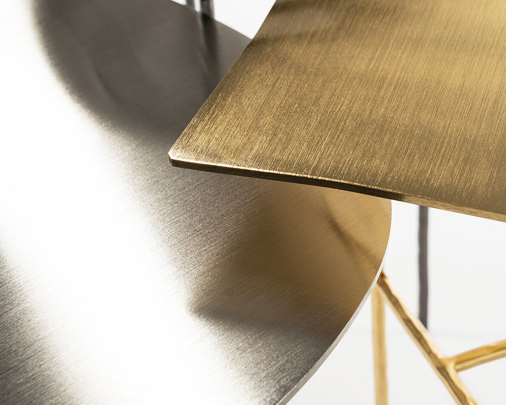 XXX nickel coffee table