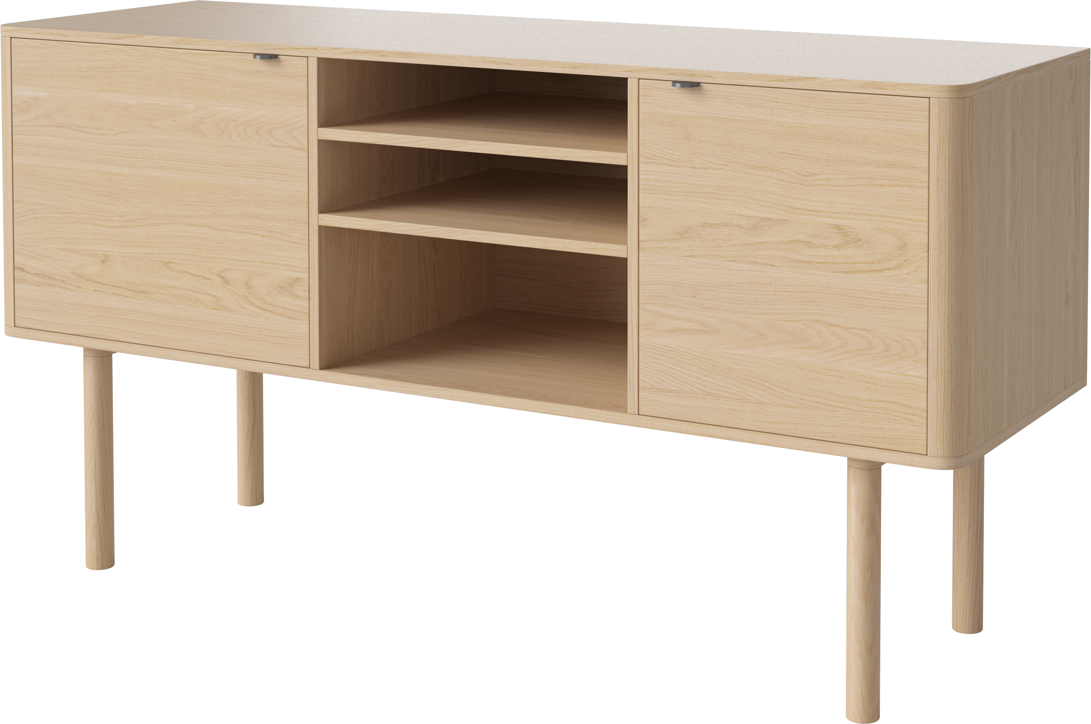 Yacht Bladens bleichte Eichenholz