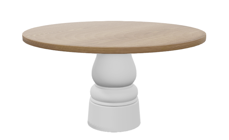 Ronde tafel CONTAINER met basis New Antiques