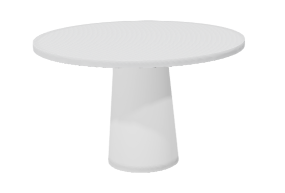 Ronde tafel CONTAINER van eikenhout