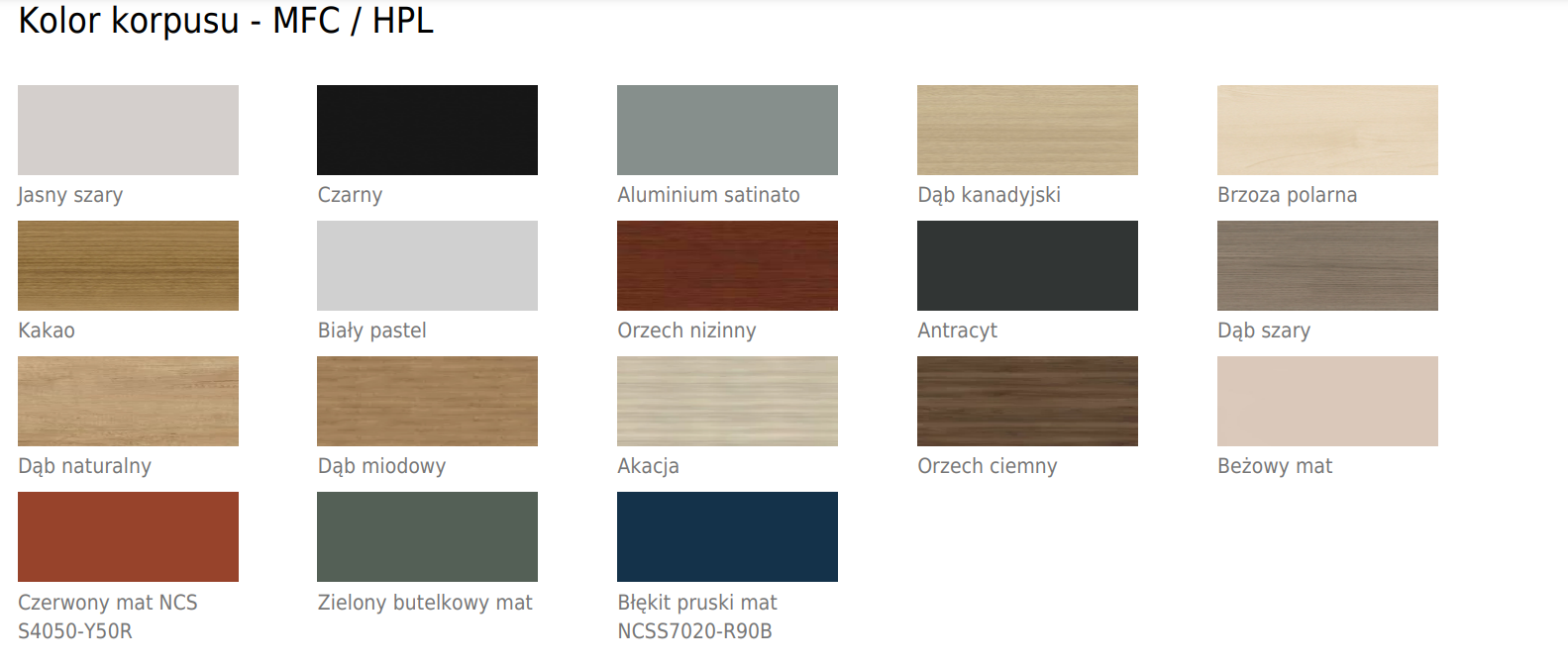 Donica STANDARD vrijstaand