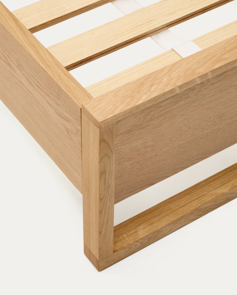 Alglembett Eichenfurnier