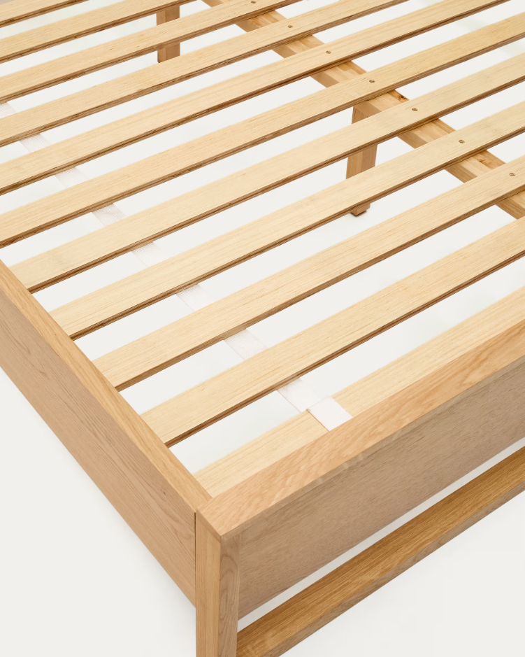 Alglembett Eichenfurnier