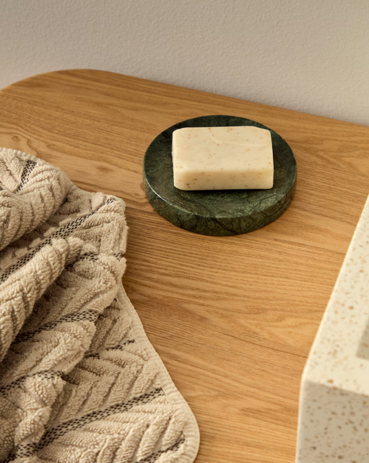 Mydelniczka ELENEI groene marmer