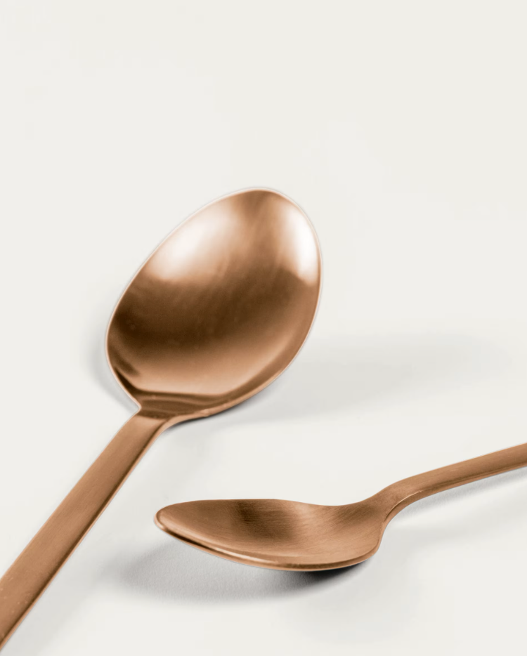 Keld Miedziana Besteckset