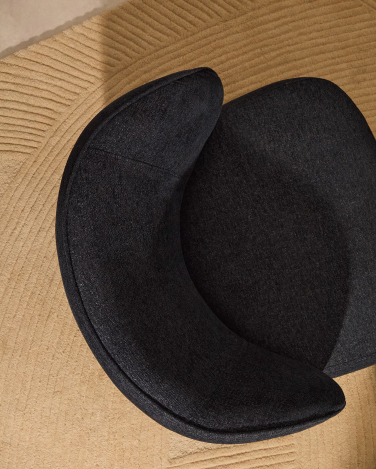 Szenil fauteuil ULIT blauwgrijs