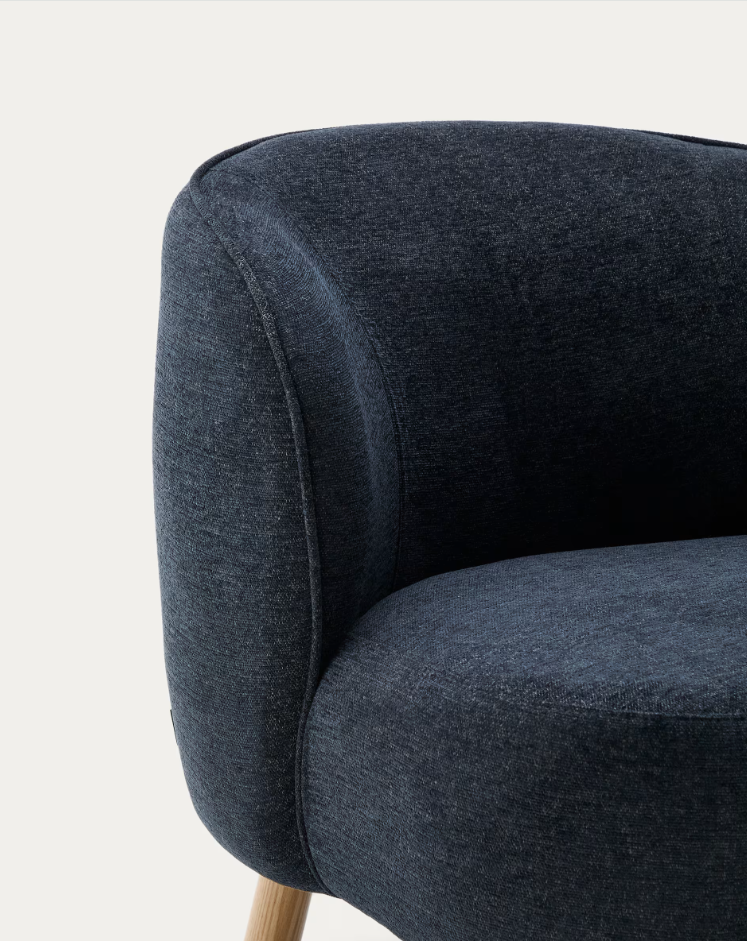 Szenil fauteuil ULIT blauwgrijs