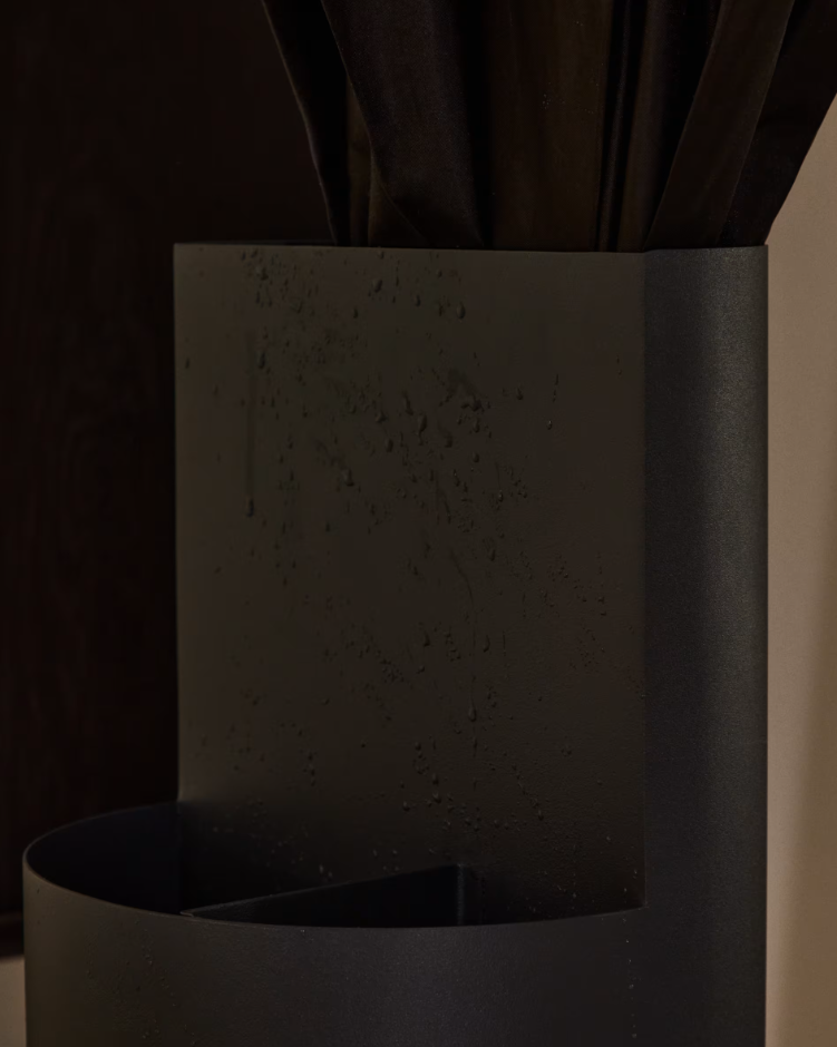 Regal für Regenschirme ATIN grau