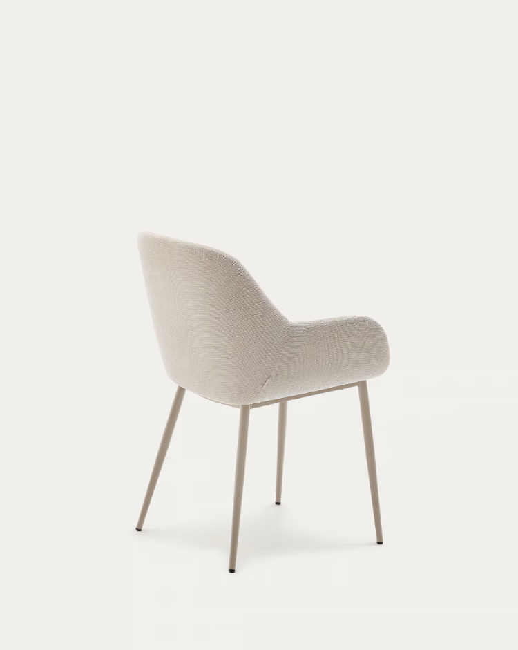 Beige horse chair with a beige base
