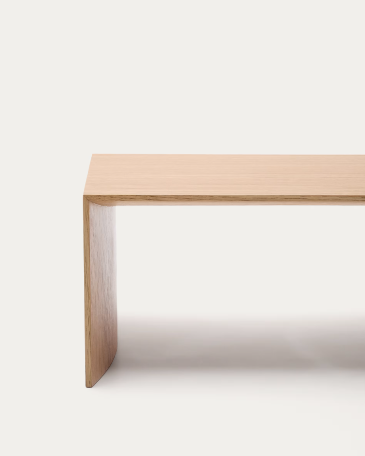 Litto oak veneer coffee table