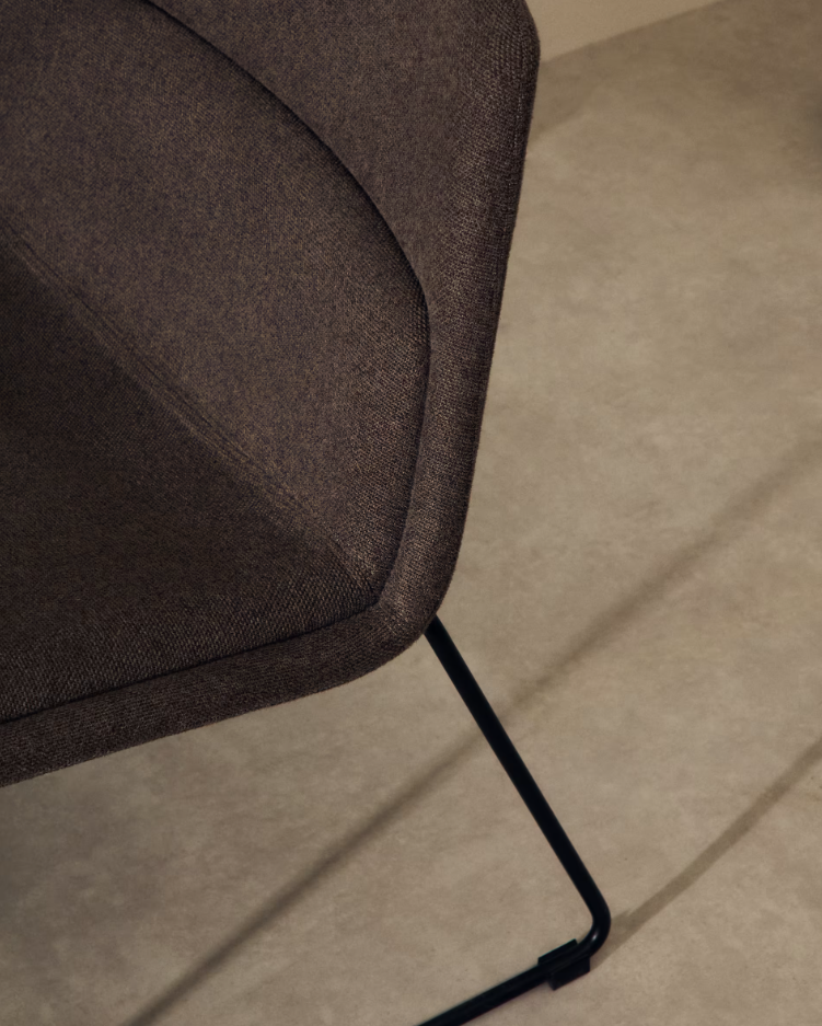 Fauteuil ZAHARA bruin