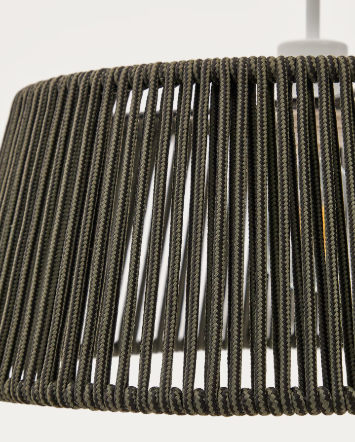 Abażur ALDET groene lijn