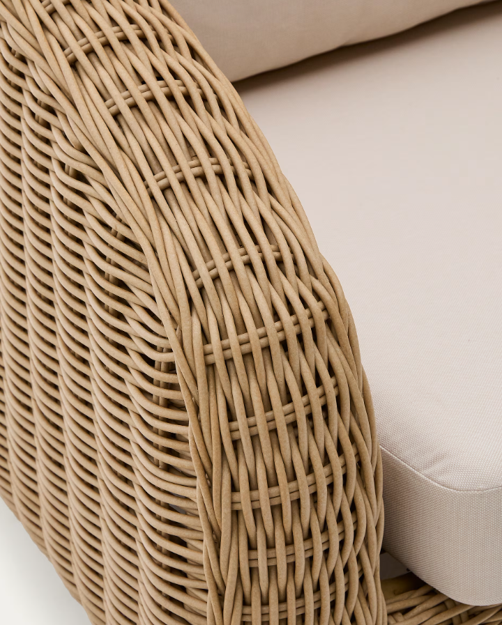 Buitenbank MERIA synthetisch riet