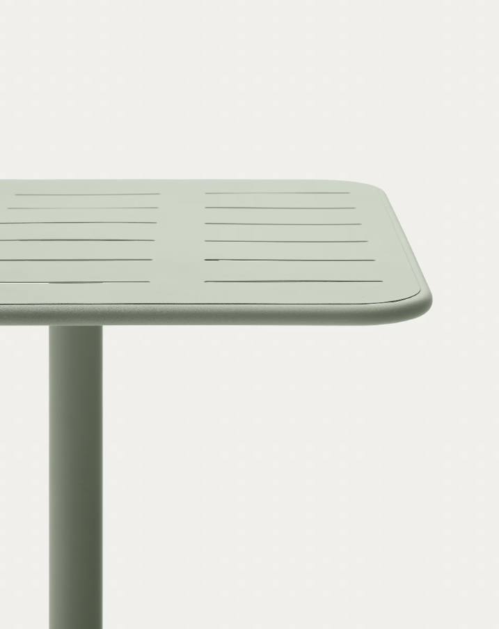 Garden table Brai Olive Steel