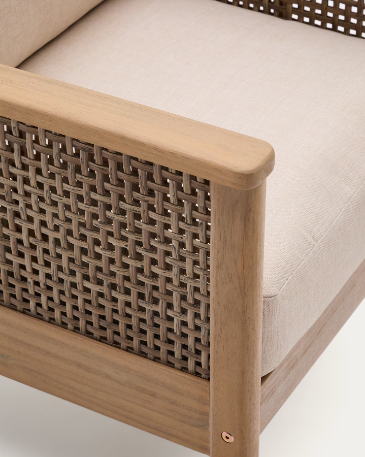 Set of garden furniture alabe acacia wood