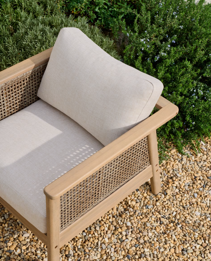 Set of garden furniture alabe acacia wood