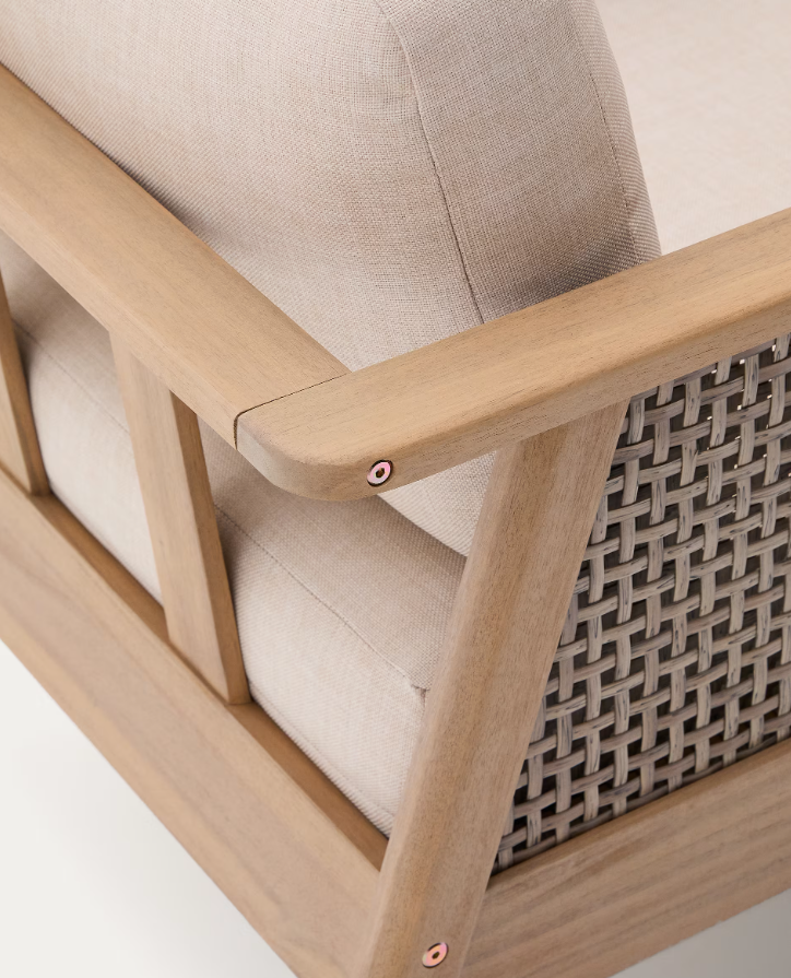 Set of garden furniture alabe acacia wood