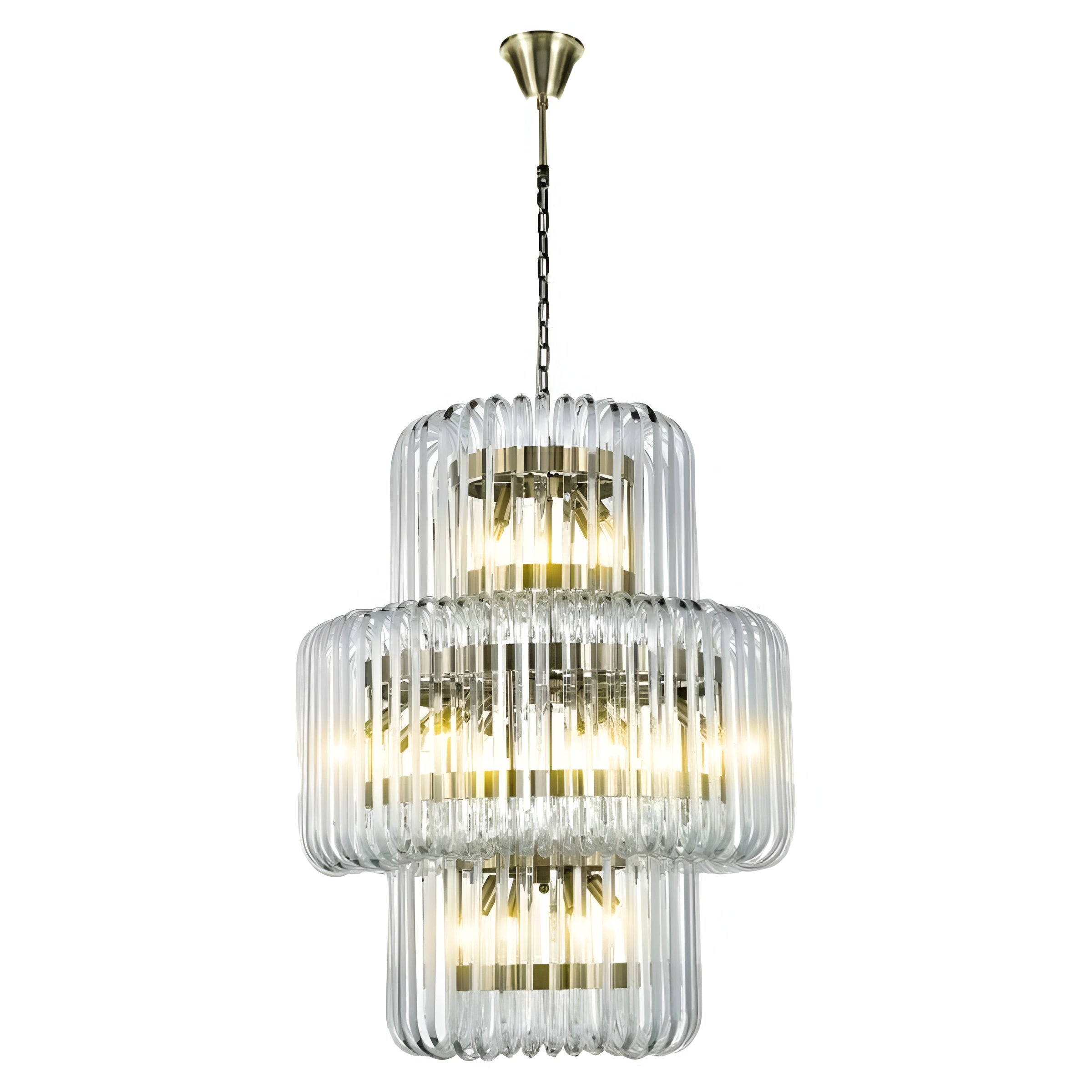 Glazen kroonluchter CHENNA