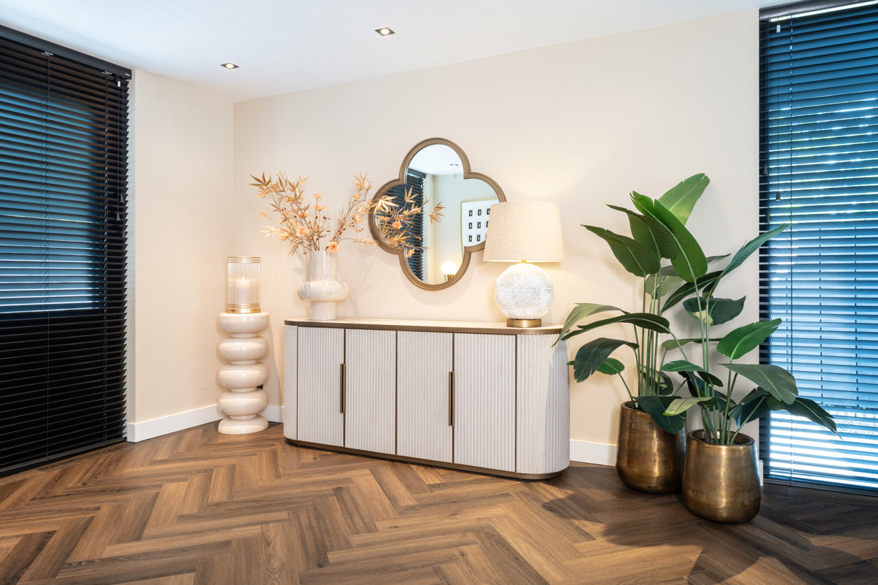 Lustro LOWEN geborsteld goud