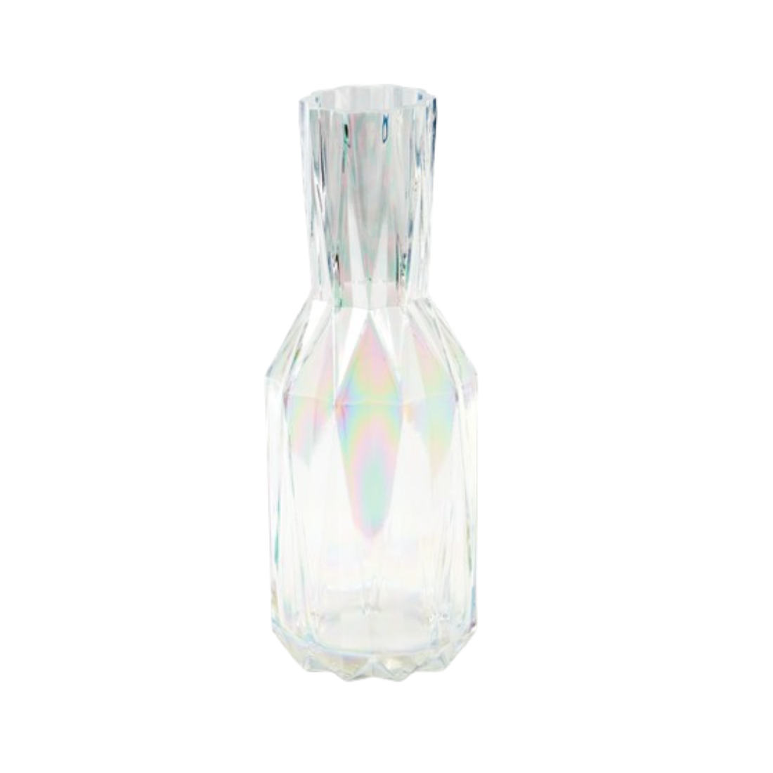 FOLDS GLASS transparent vase