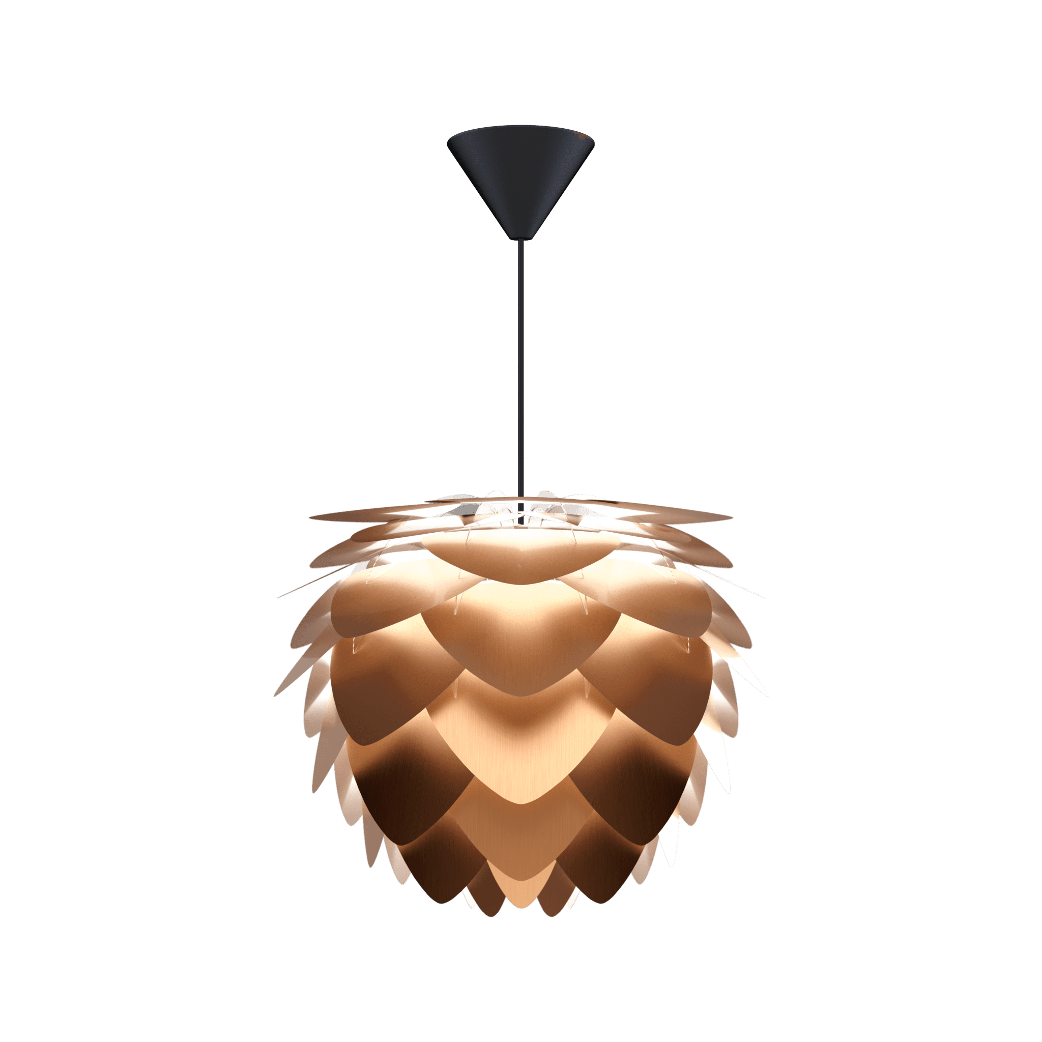 Abażur ALUVIA miedziany UMAGE Eye on Design