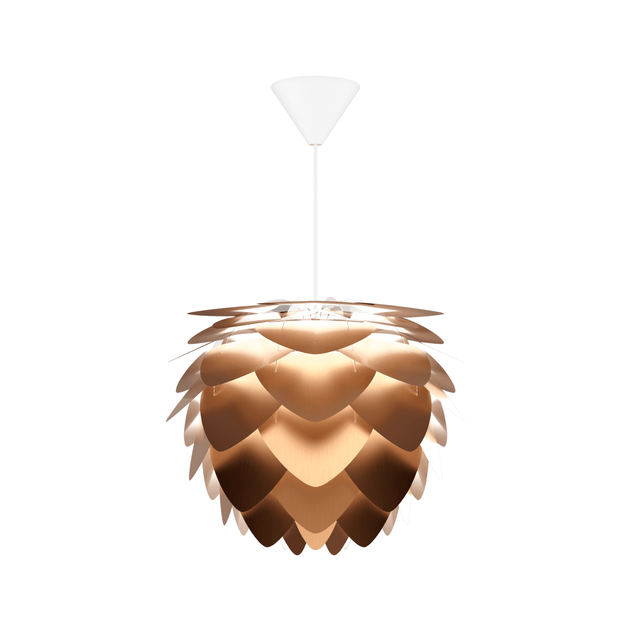 Abażur ALUVIA miedziany UMAGE Eye on Design