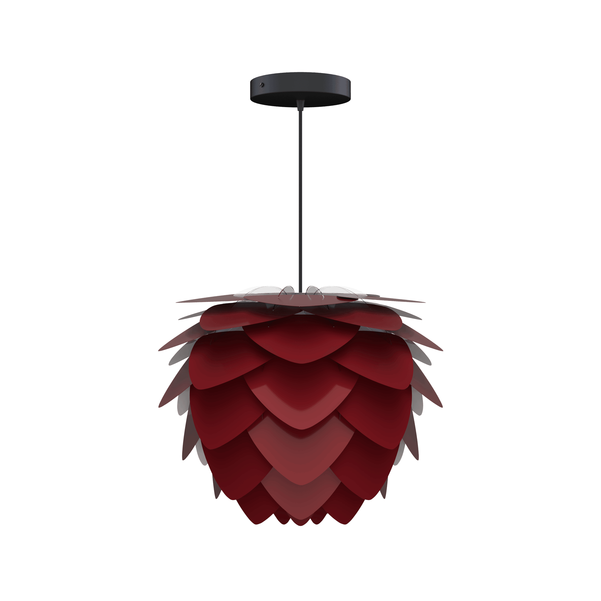 Abażur ALUVIA rubinowy UMAGE Eye on Design