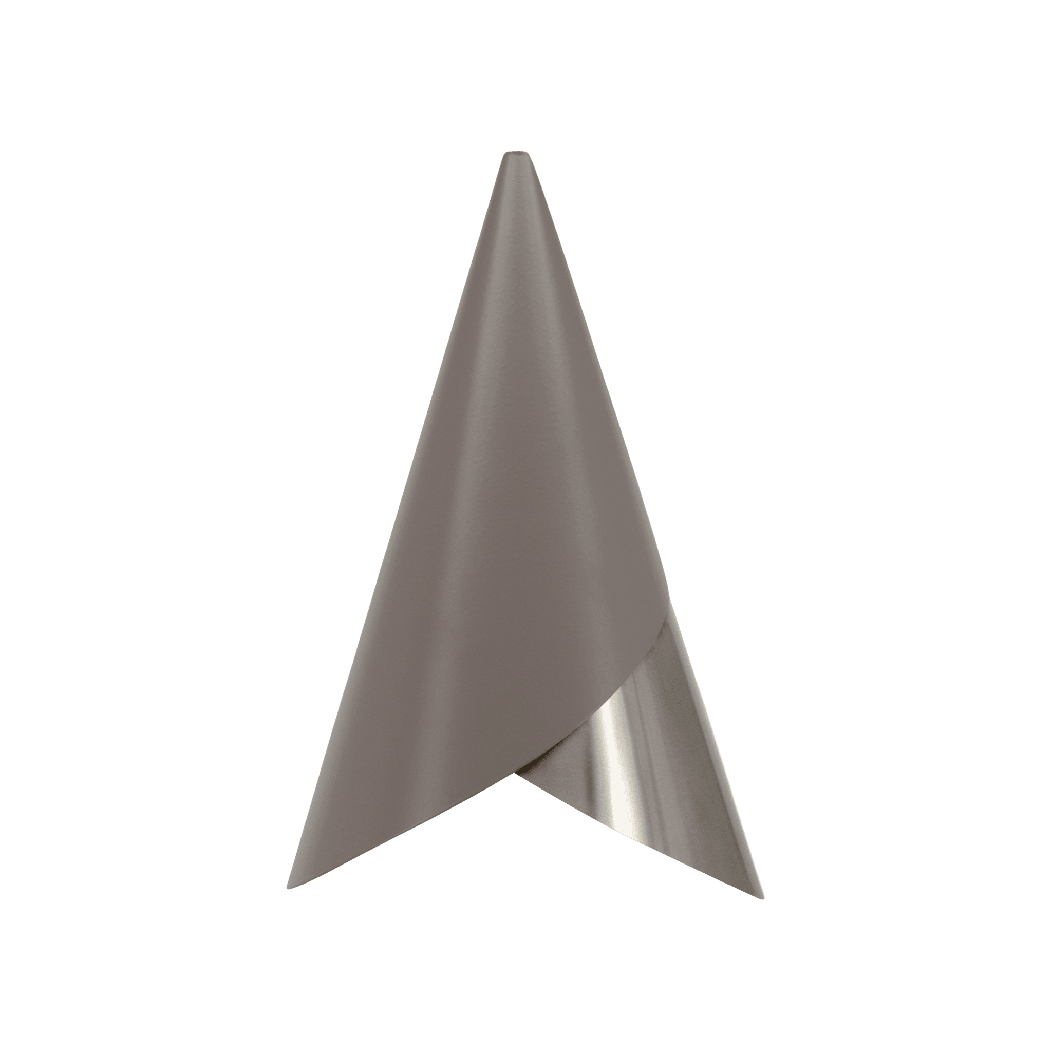 Abażur CORNET umbra ze srebrnym UMAGE Eye on Design