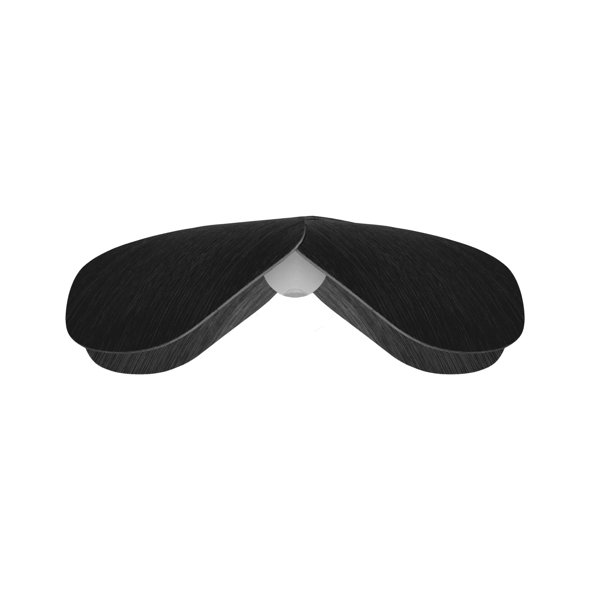 Abażur FORGET ME NOT czarny dąb UMAGE Ø38 x 11 cm Eye on Design