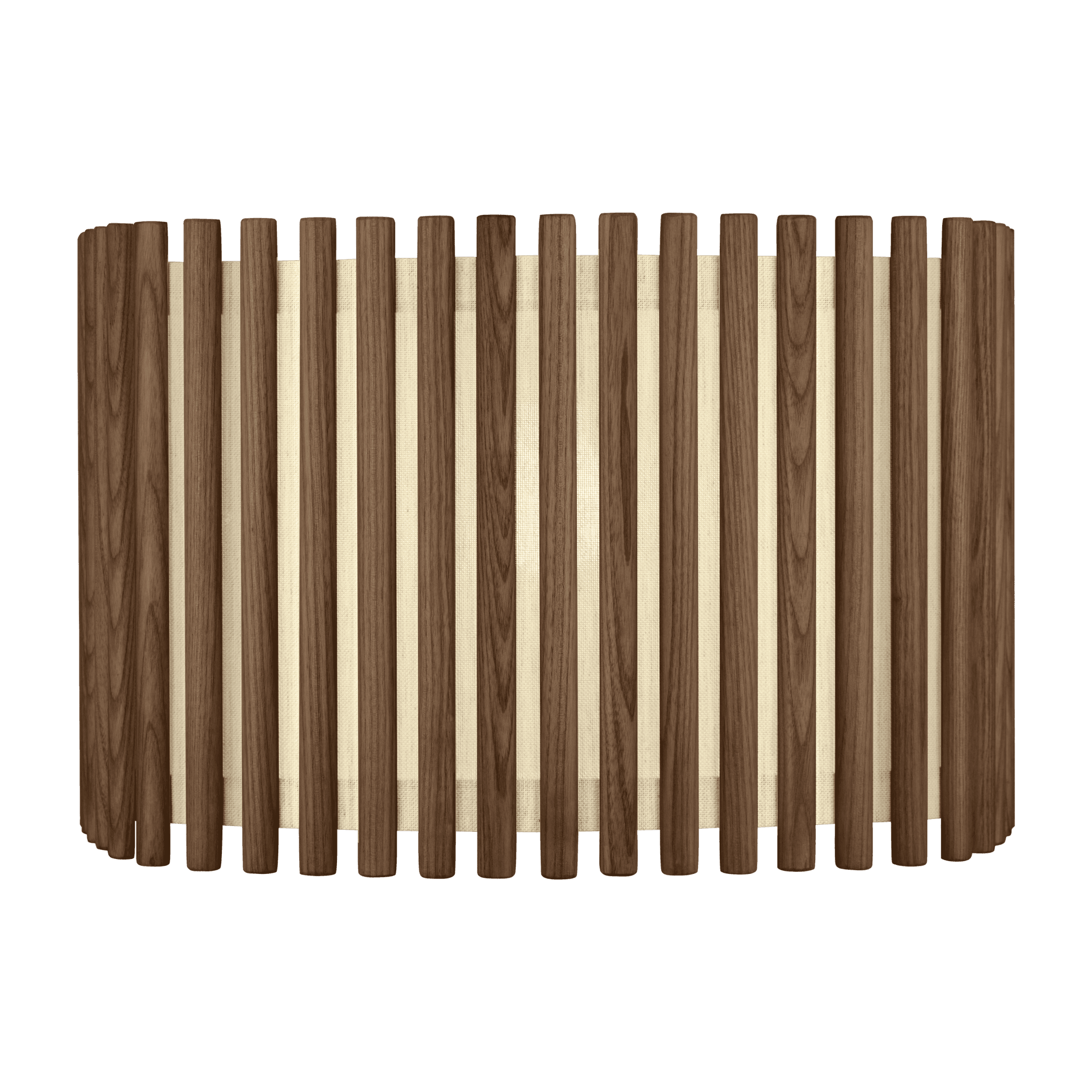 Abażur KOMOREBI ciemnodębowy UMAGE Kwadrat Duży Eye on Design