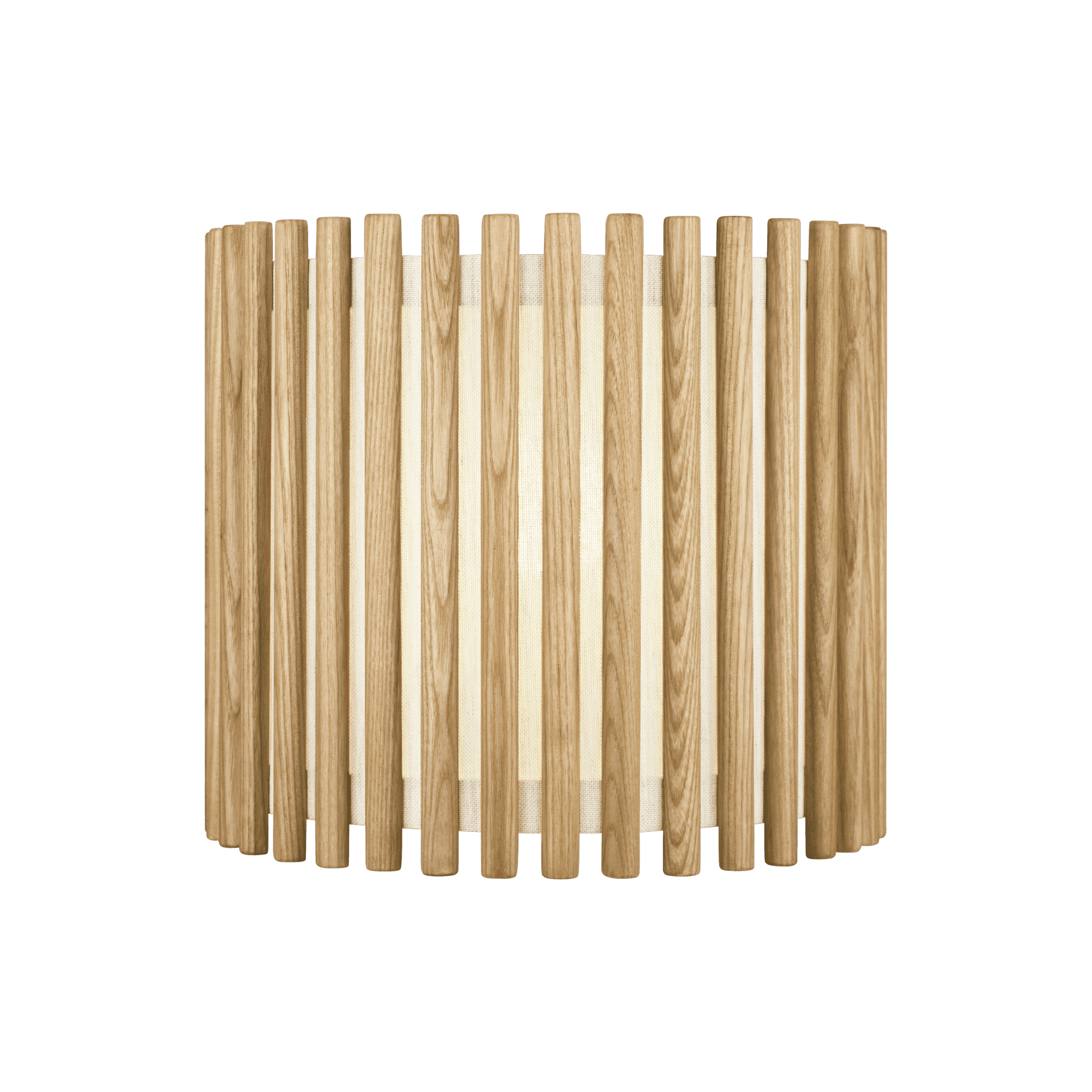 Abażur KOMOREBI dębowy UMAGE Koło Mały Eye on Design