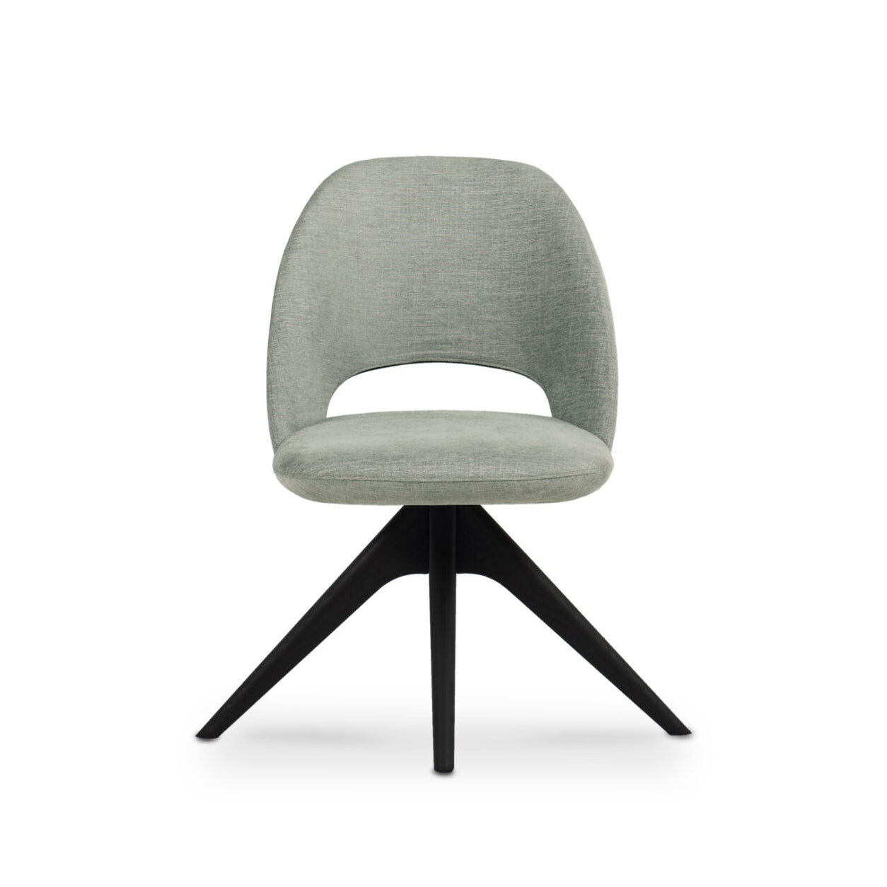 ALIO Chair upholstered with wooden base