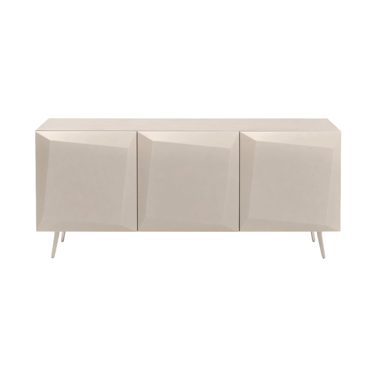 ALTEREGO chest of drawers matte beige