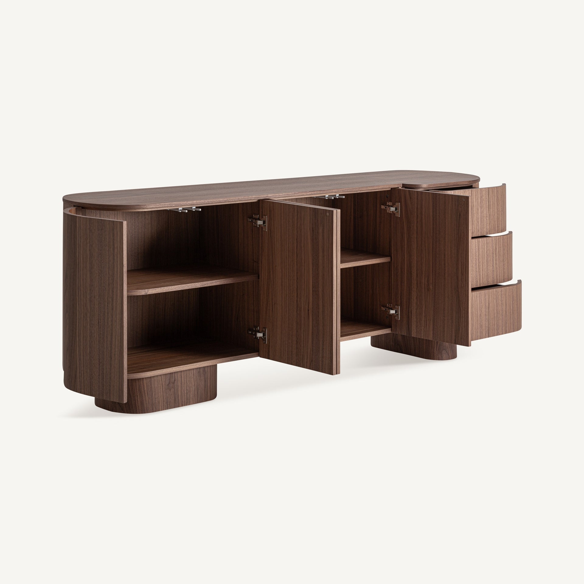 KEXBY Commode in notenhout
