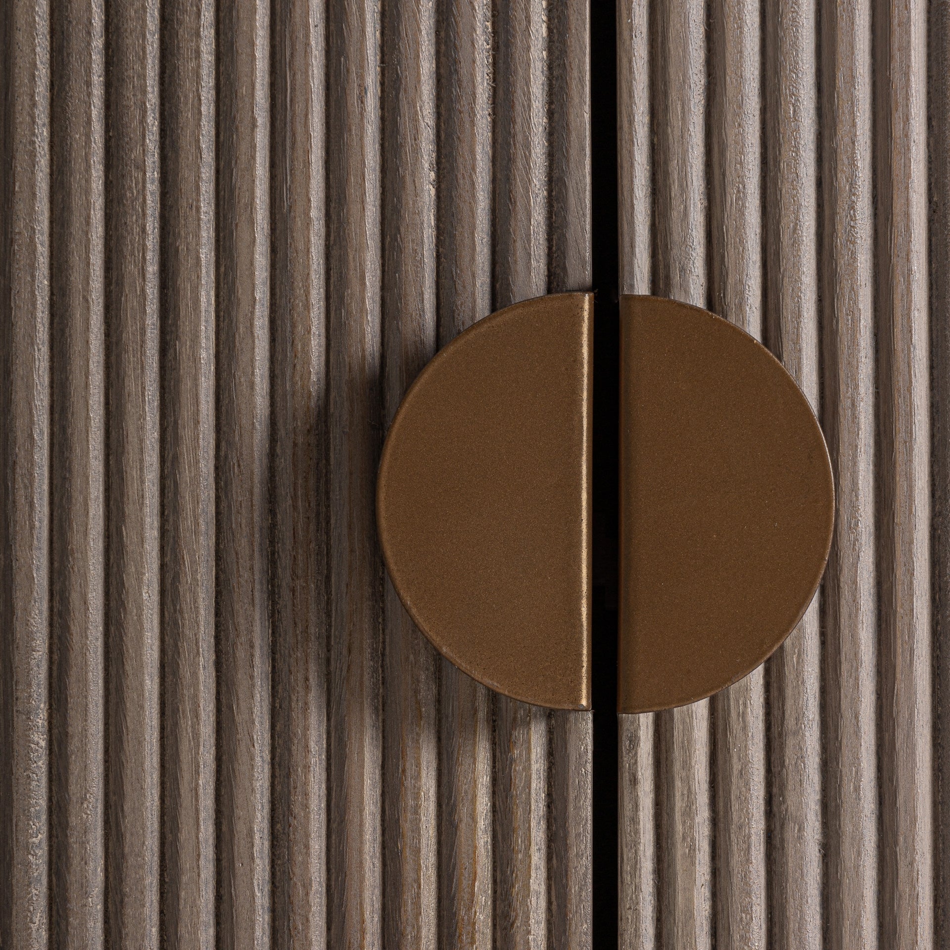 Kommode ZERF mango hout met marmeren blad