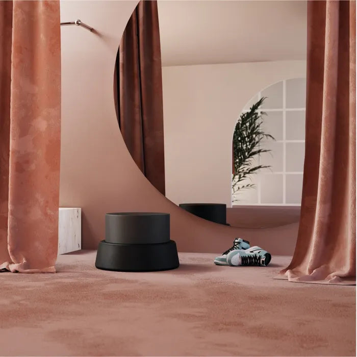 Puf met opbergruimte ARCAD3 blauw