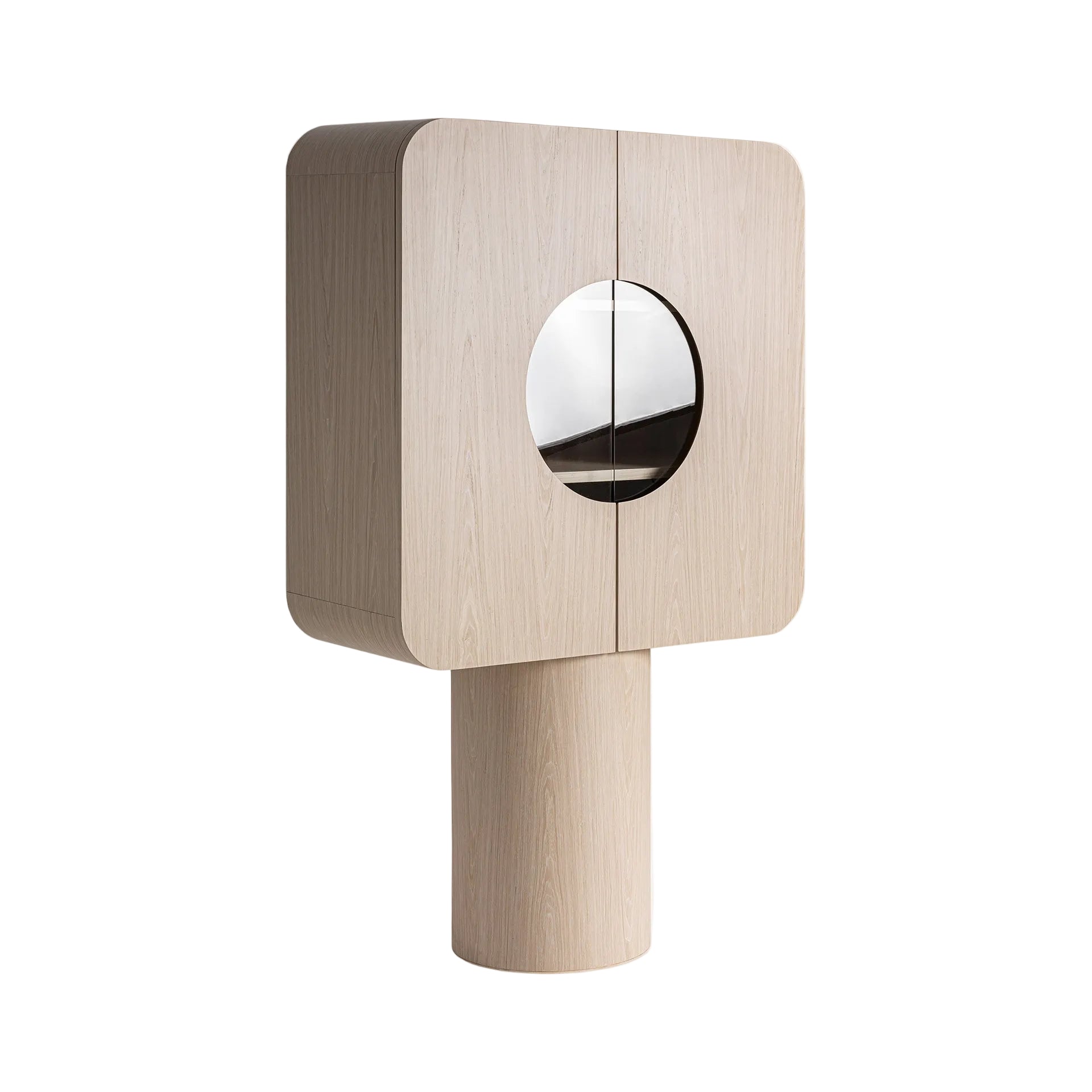 KHARJ Wardrobe Oak Wood