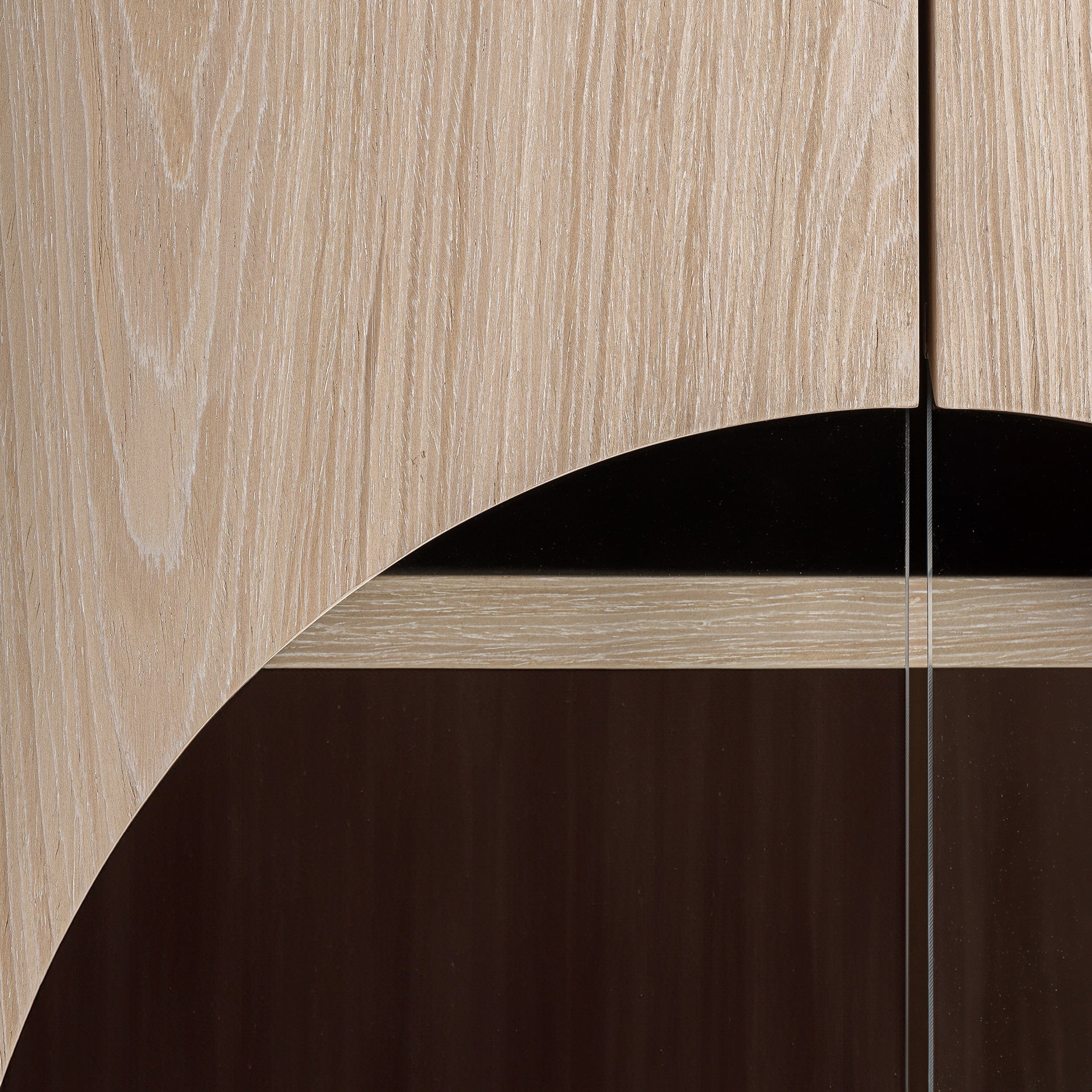 KHARJ Wardrobe Oak Wood