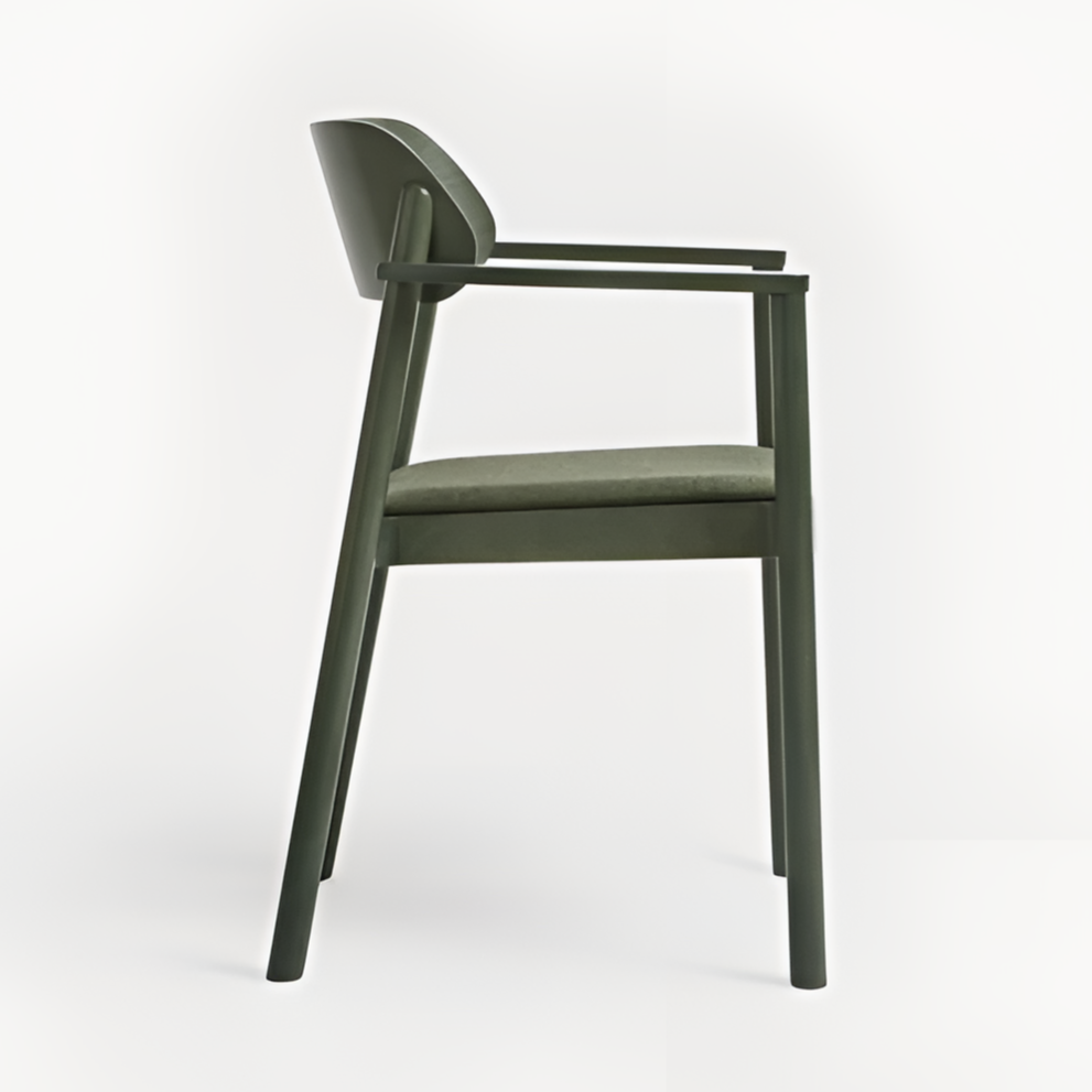 Stuhl mit Armlehnen NIMM B-4590 Buchenholz