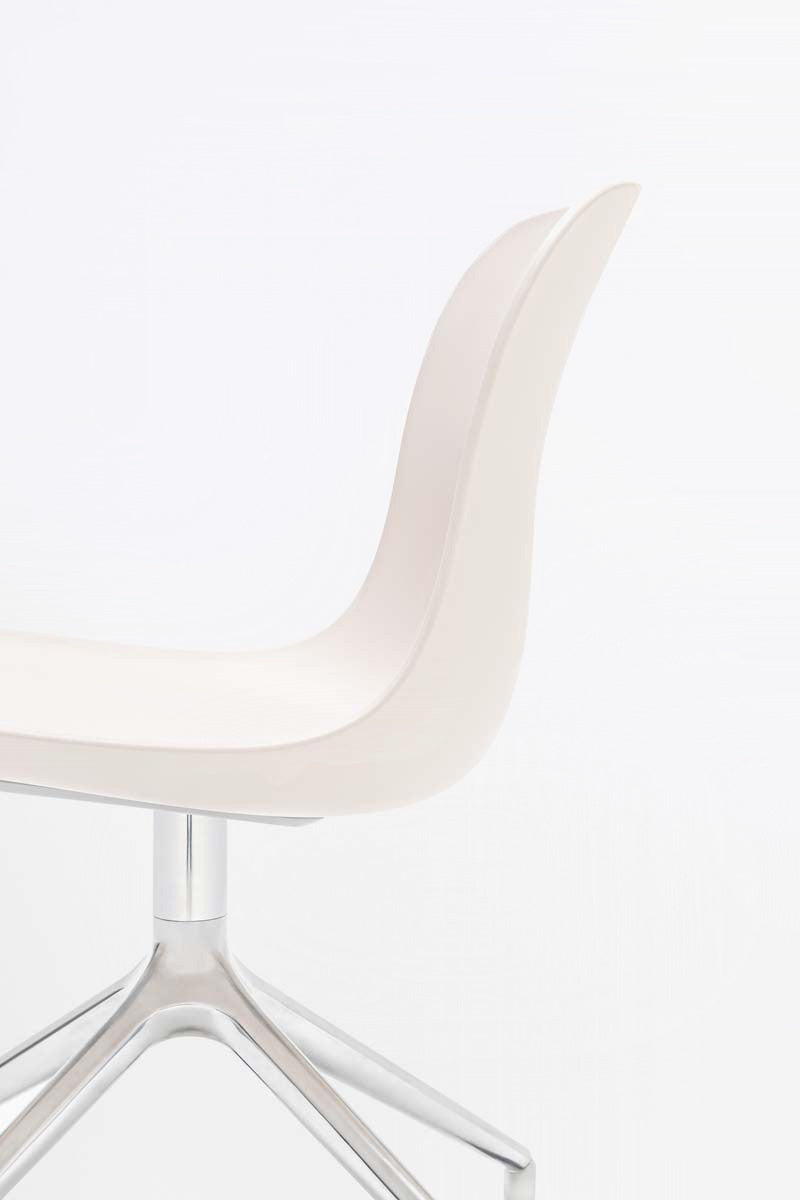 Draaistoel BALTIC 2 BASIC gepolijst aluminium